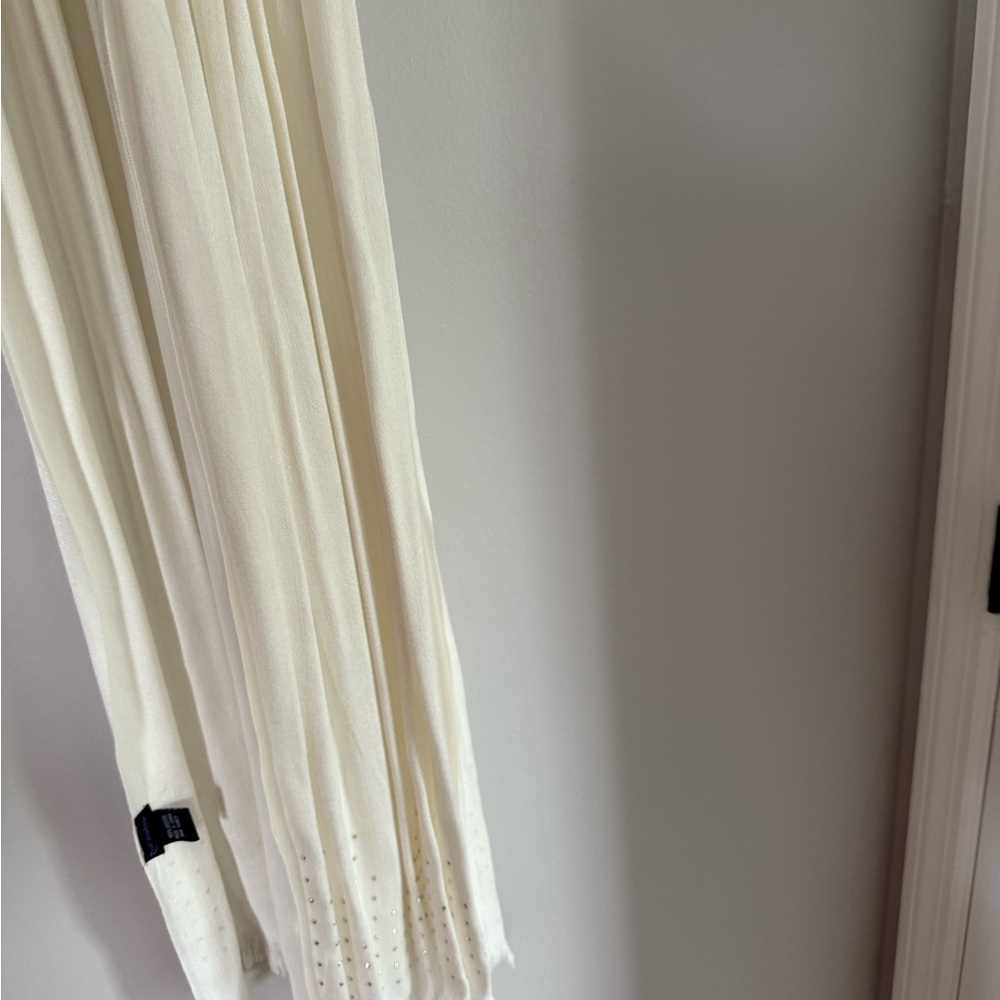 Madison Cream Viscose Scarf